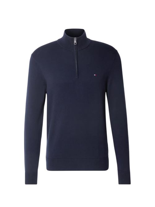 Pullover a lupetto con mezza zip Tommy Hilfiger | MW0MW37331DW5.DW5